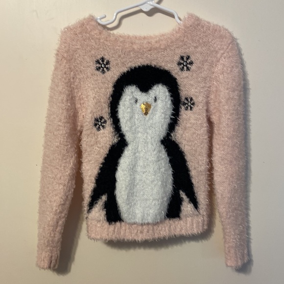 Girls Pink Sweater size 4 - Picture 6 of 8